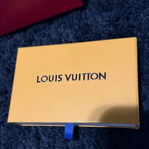 Louis Vuitton Yellow Gift Box with Blue Tab